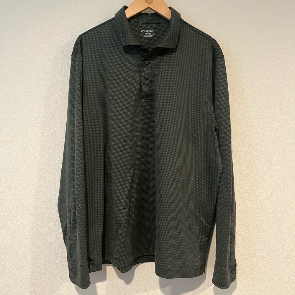 UNTUCKit Long Sleeve Polo